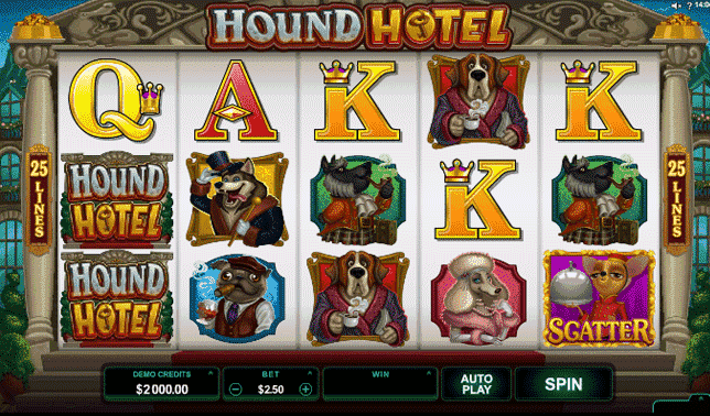 Tragaperras Hound Hotel