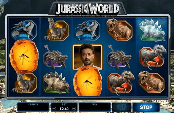 Tragaperras Jurassic World