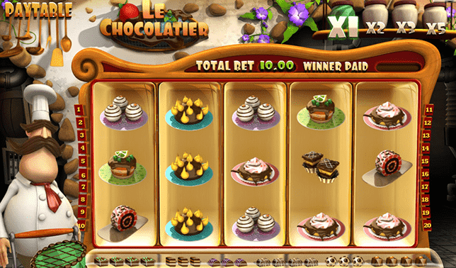 Tragaperras Le Chocolatier