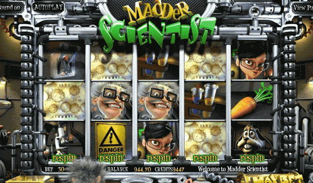Tragaperras Madder Scientist