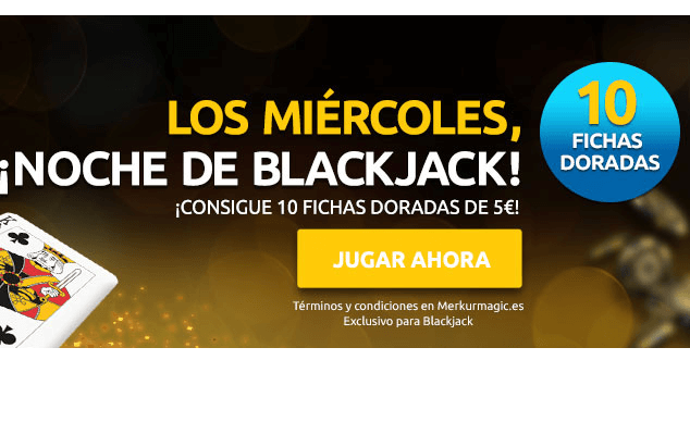 blackjack miercoles merkurmagic