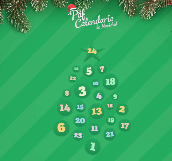 regalos navidad paf casino