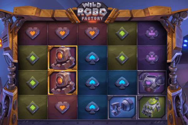 Tragaperras Wild Robo Factory