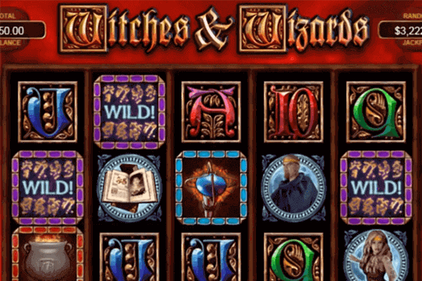 Tragaperras Witches & Wizards