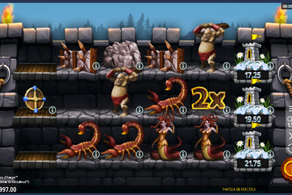 Tragaperras Fortress Charge