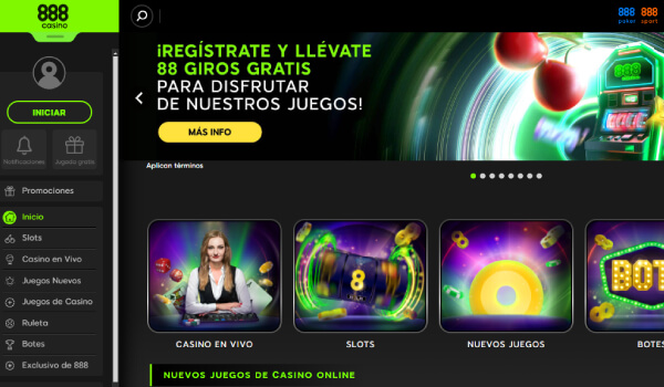 888 casino españa