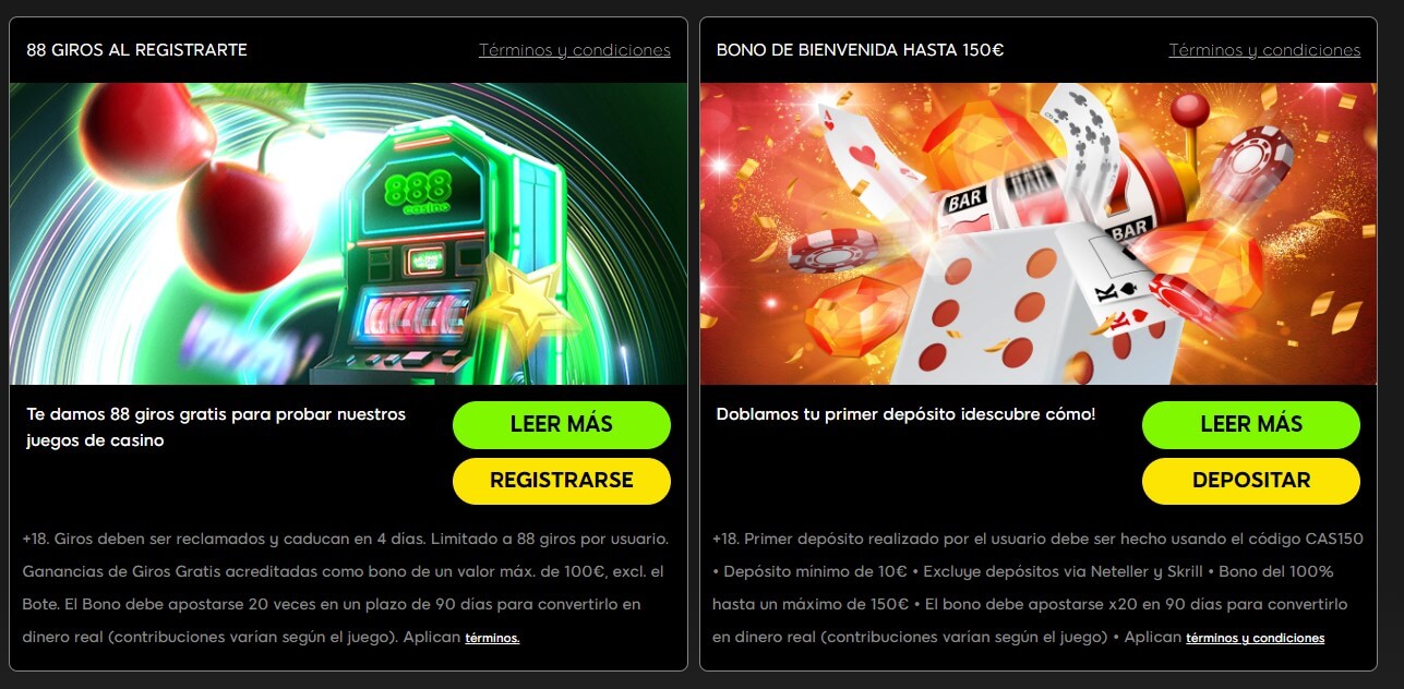 El casino también ofrece giros gratis los lunes a aquellos jugadores que depositen 20 € o más en ese día y utilicen el código 'monday'. También hay una 'ruleta de la fortuna' donde, al depositar 20 €, tienes la oportunidad de girar y ganar giros gratis, bonos o súper bonos.