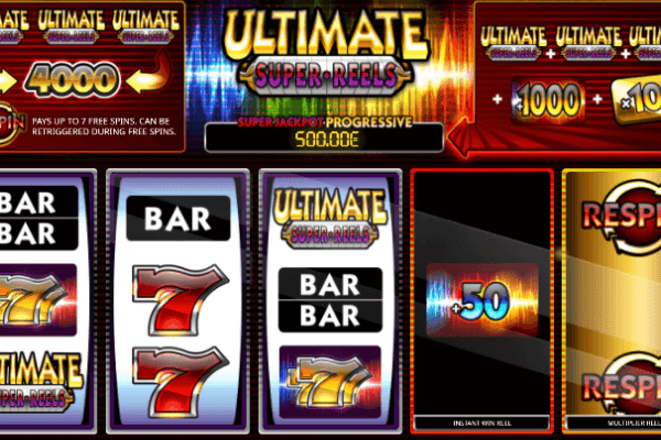 Tragaperras Ultimate Super Reels