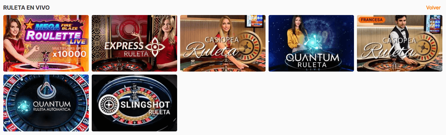 ruleta en vivo kirolbet